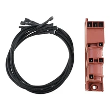 120V Pulse Igniter with 4 Cables Kit Fit For Whirlpool SF385PEEW0 SF315PEEW0