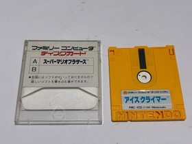 Super Mario Bros 1 + Ice Climber Nintendo Famicom Disk FCD In Stock Japan import