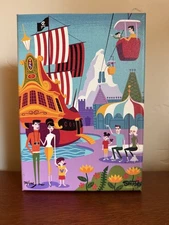 Limited Numbered "Morning in the Magic Kingdom" by Josh Agle (SHAG) 2014 Canvas
