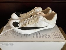 Nike Zoom Rival Sprint White Track Spikes DC8753-100, size 7.5 men, size 9 women