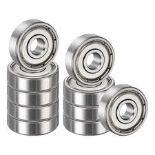 10 Pack 5 x 16 x 5mm 625ZZ Deep Groove Ball Bearings, ABEC5