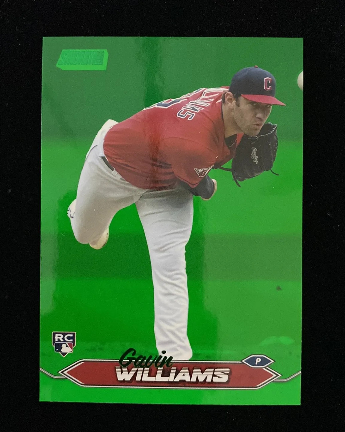 2024 Topps Stadium Club Green Foil #251 Gavin Williams RC Rookie 149/199 PP