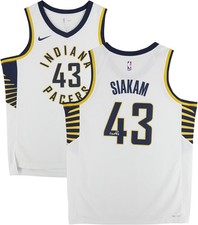 Pascal Siakam Indiana Pacers Autographed Nike White Association Swingman Jersey