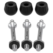 Leofoto Tripod Long Spike/Rubber Feet Set, 3/8" Thread (TFS-US)