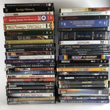 DVD Lot of 44 Movies  TV series Action Documentary Drama Horror