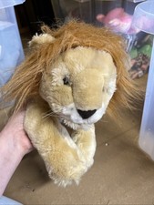 Vintage Toys R Us Animal Alley Lion Plush Toy Stuffed Animal 17" FAST SHIP - 1