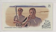 2019 Allen & Ginter Mini Jake Mintz Jordan Shusterman Cespedes Family BBQ 0b0