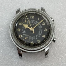 Broken Vintage CIMER Sport Mens Wrist Watch Lot Military Chrono Diver - READ