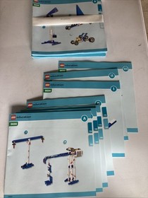 Lego Education Simple & Powered 9686 Replacement Instructions Complete Set