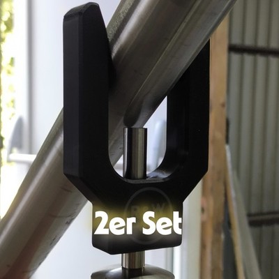 Handlauf Schweißhilfe Montagehilfe ABS 2er Set Schweißen Geländer