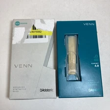 D'Addario VENN Bb Clarinet 4.0  Advanced Synthetic Reed Open Box