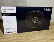 Infinity Reference REF607F 6.5" 2-Way Coaxial Car Speakers 6-3/4" Pair
