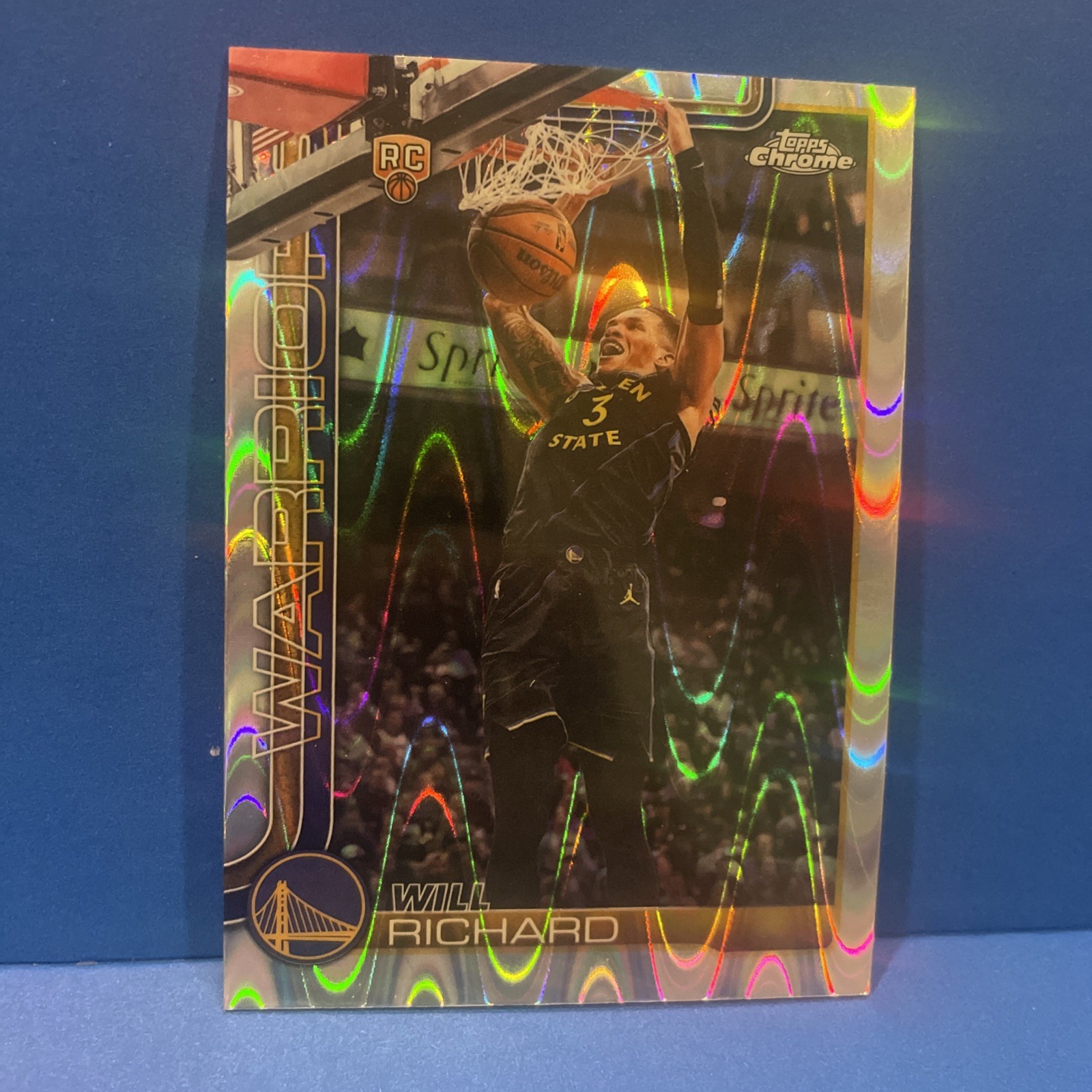 2025-26 Topps Chrome Update - Will Richard #196 RayWave Refractor (RC)