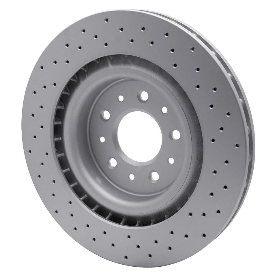 For Jaguar XKR 2000-2006 DFC 624-20016 GEOSPEC Drilled Front Brake Rotor — 第 4/4 张图片
