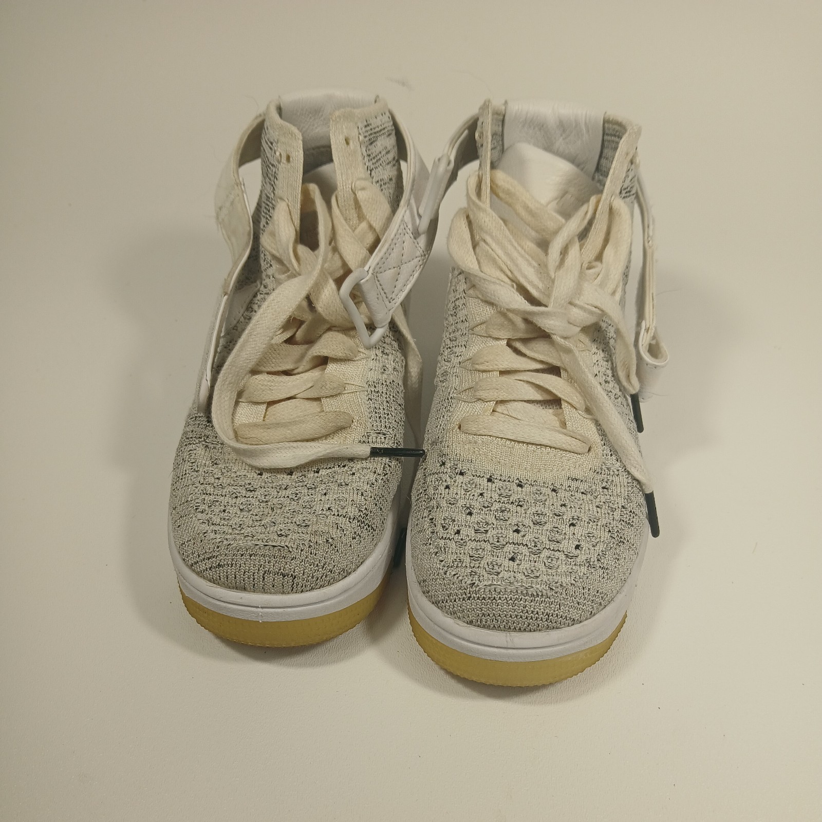 Nike Air Force 1 Flyknit Women's Sneakers Size  8.5 ivory