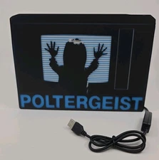 Poltergeist USB LIGHTBOX 3D Printed Horror Movie Display