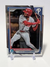 2024 Bowman Chrome Prospects Justin Crawford #BCP-17 Phillies - FREE SHIPPING