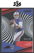 Jake Fromm 2020 Panini Chronicles Clear Vision Rookies Red #CV-29 #/199