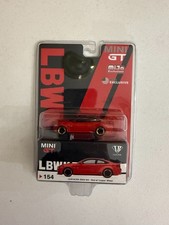Mini GT USA Exclusive LBWK BMW M4 Red w/ Copper Wheel 154 RARE HTF BA6