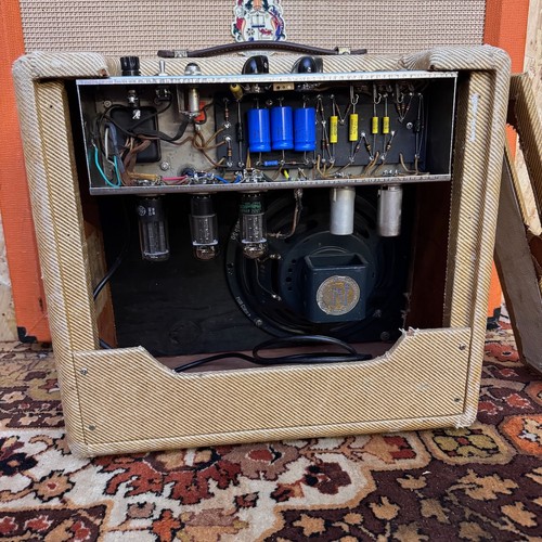 Vintage 1955 Fender Harvard 5F10 Tweed 1x10 USA Valve Amplifier Combo *1950s* - Bild 10 von 24