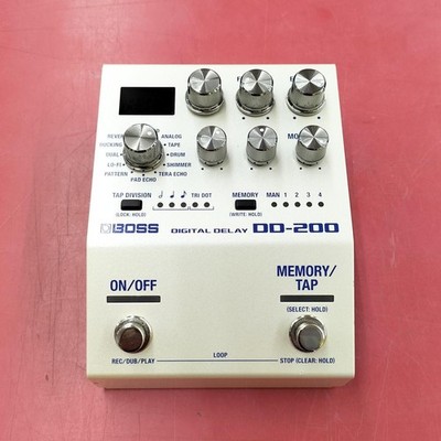 Boss DD200 Effektpedal Digital Delay Time Machine Sofort einsatzbereit