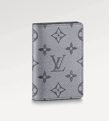 Louis Vuitton ケース グレー Louis Vuitton Gunmetal Taigarama Pocket Organizer | eBay