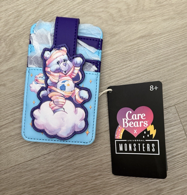 Loungefly Care Bears x Universal Monsters Bedtime Bear Mummy Card