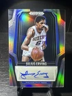 2024-25 Panini Prizm Black - Julius Erving Silver Signatures Auto #SIG-ERV