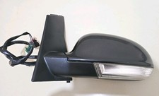 VW GOLF PLUS FRONT LEFT DOOR ELECTRIC WING MIRROR BLACK COLOUR E1010836 076015