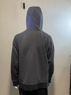 Nike Shoebox Logo Full Zip Fleece Pocket Hoodie Sweater