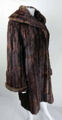 Amazing Original 1940s Mink Fur Coat UK 