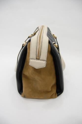 Bolso de hombro Marc Jacobs Spot On Colorblock cuero negro beige tostado - Imagen 4 de 11