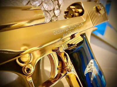 Brand NEW Mirror 24k Magnum Research IMI Desert Eagle Gold Trigger Assembly
