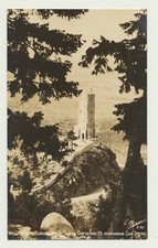 Vintage Will Rogers Shrine of The Sun in Colorado Springs Postcard- RPPC -1940's