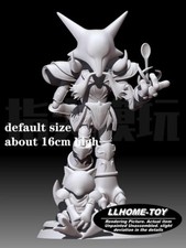 Anime Aries wear helmet and armour stand Resin 3D Print GK Kit Figure Unpainted