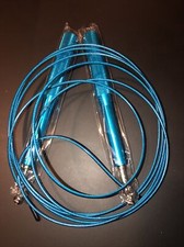 Speed Jump Rope Adjustable 10FT Steel Wire Home Gym Crossfit Fitness Exercise