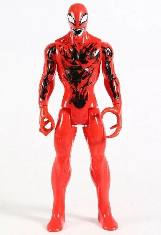 Figura de acción Hasbro Spider Man CARNAGE Marvel Titan Hero Series 12" TOTALMENTE NUEVA Foto 3 de 4