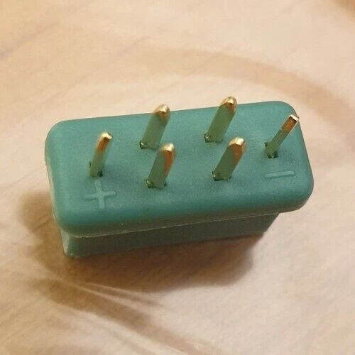 MPX-Stecker 6-polig grün weiblich (1 Stck.) Muldental - Bild 2 von 4