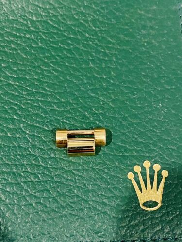 Eslabón de reloj 100% original Rolex President oro 18K 13mm excelente estado - Imagen 2 de 7