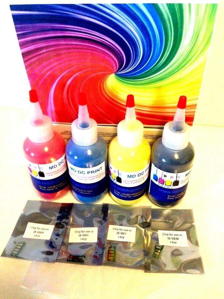 Very High Quality | 130g + 4-Chips: Dell 1250C 1350CNW 1355CNW C1760NW C1765NFW - Image 2 of 3