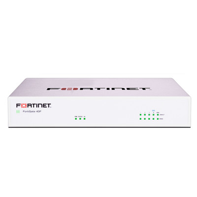 FortiNet FortiGate 40F Network Security/Firewall: FG-40F-BDL-950-12, 5 Ports