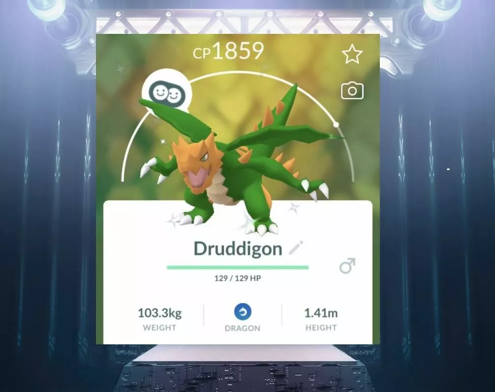 Pokémon Go - Druddigon - Como apanhar Druddigon shiny?