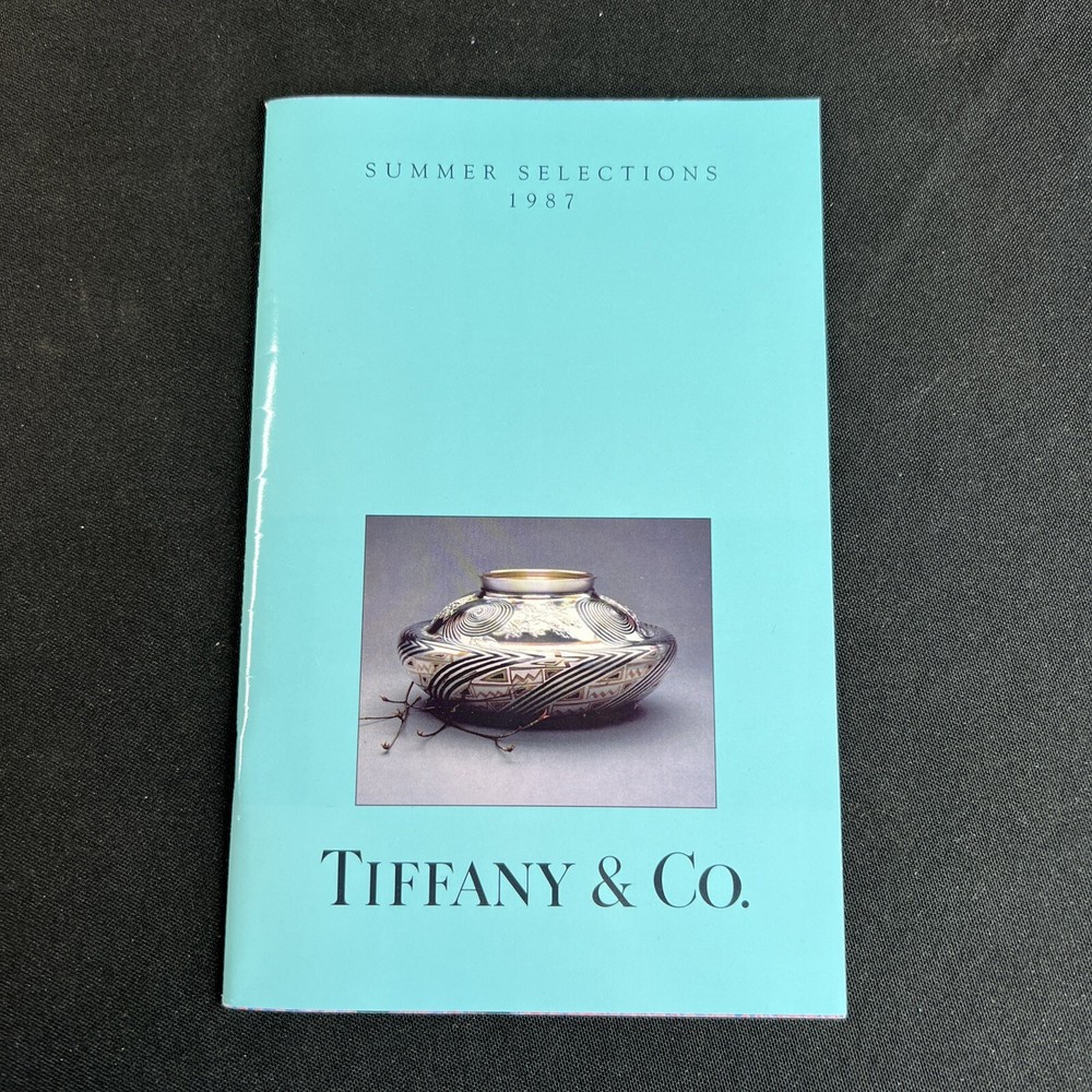 Tiffany & Co. Blue Book Fine Jewelry And Accessories Catalog Summer 1987 43 Pgs