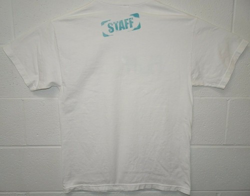 Fluff Ice Staff Desert Restaurant Chain T Shirt Large White Ice Cream Shave Ice - Picture 2 of 8