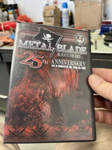 METAL BLADE RECORDS 25° ANNIVERSARIO DVD LIVE IN WORCESTER MA 28 APRILE 2007 - Foto 1 di 4