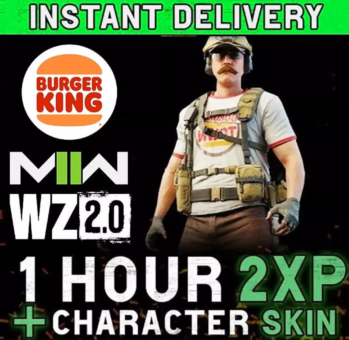 Call of Duty: Modern Warfare II - Burger King Operator Skin (WARZONE 2.0)