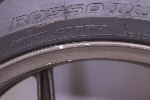 2007 06 07 KAWASAKI NINJA ZX10R 10R OEM REAR WHEEL RIM BRAKE ROTOR STR8* K256 - Picture 7 of 15