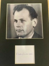 walter winterbom signed England manager presentation