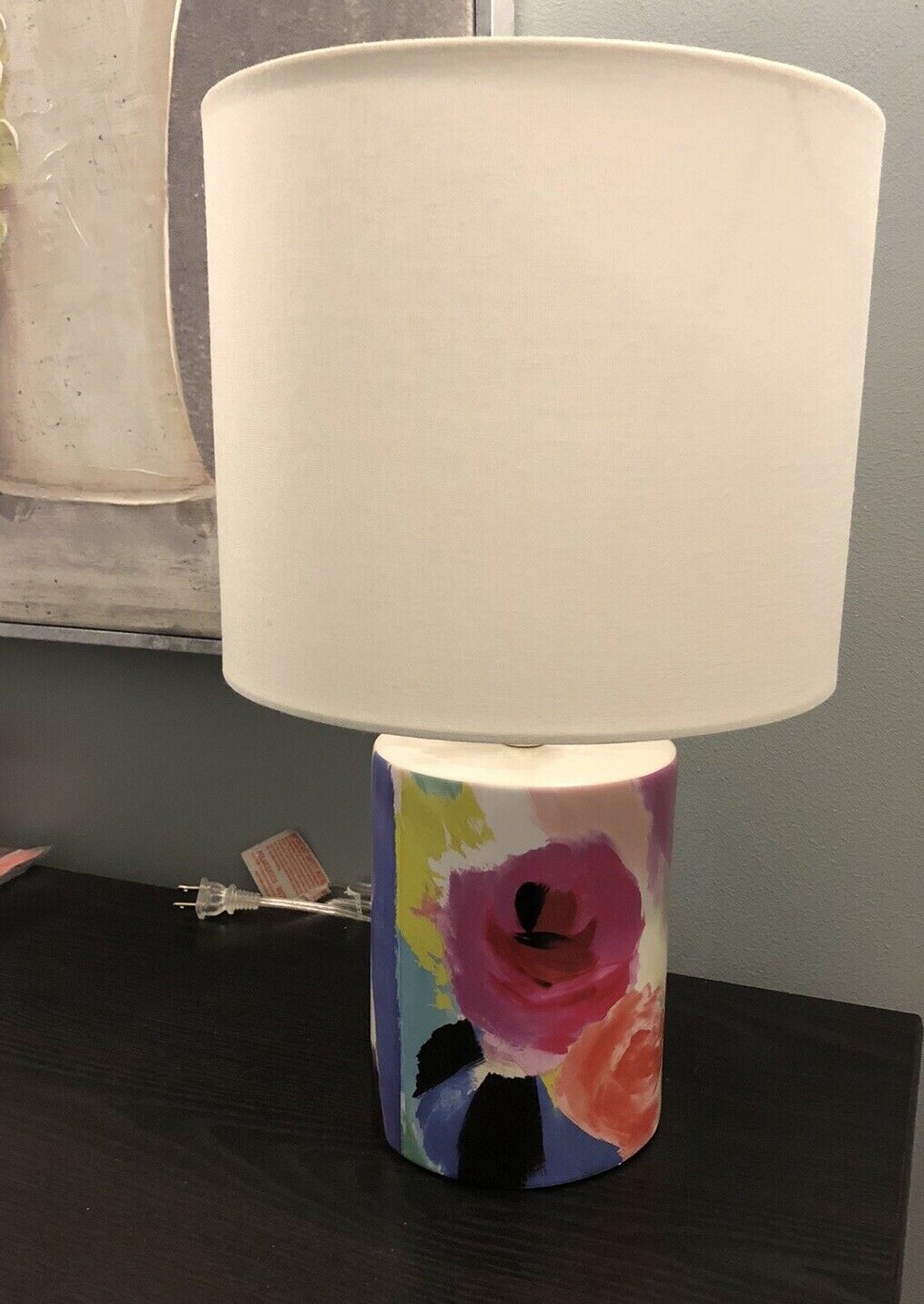 floral ceramic table lamps