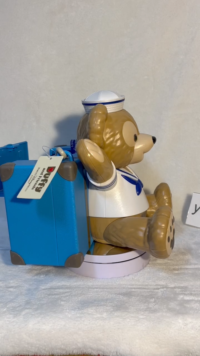 Tokyo Disney Sea Resort Limited Duffy Popcorn Bucket Bear Rare New